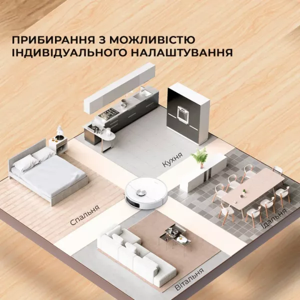 Робот-пилосос Dreame L10 Prime (White)