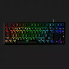 Клавіатура ігрова HyperX Alloy Origins Core PBT Red USB RGB ENG/UA (Black) (UA)