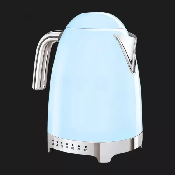 Електрочайник SMEG з регулятором температури (Blue)