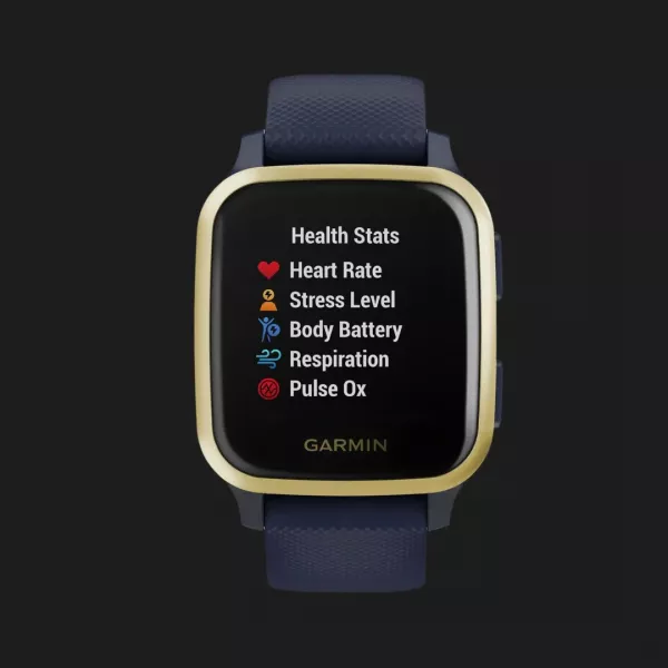 Garmin Venu Sq Music Edition Navy/Gold