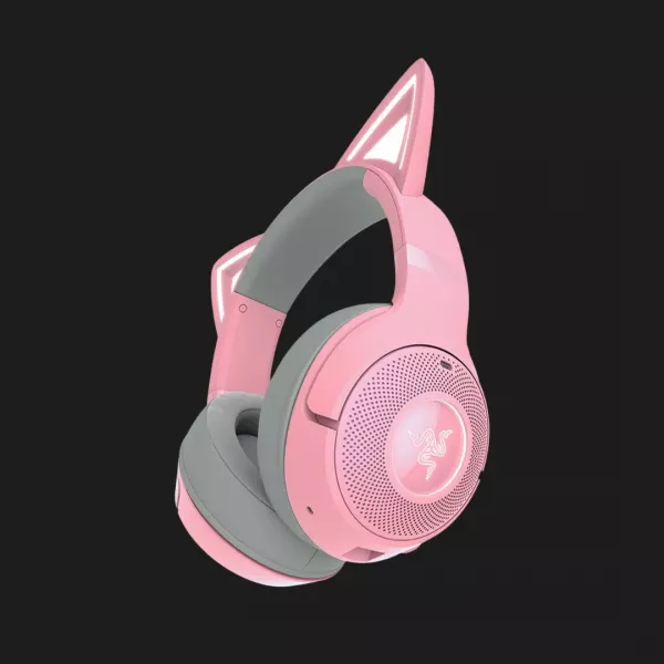 Ігрова гарнітура RAZER Kraken Kitty V2 BT (Quartz) (RZ04-04860100-R3M1) (UA)