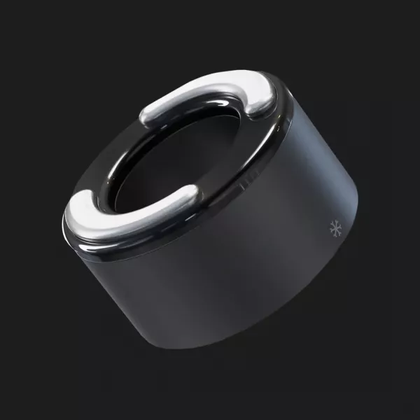 Насадки для масажеру TheraFace Hot and Cold Rings (Black)