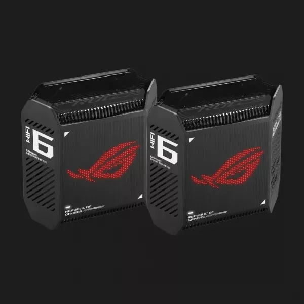 Wi-Fi Mesh система Asus ROG Rapture GT6 AX10000, 2 мод (Black)