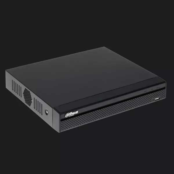 Відеореєстратор Dahua DHI-NVR1104HS-P-S3/H (4 канали) (Black)