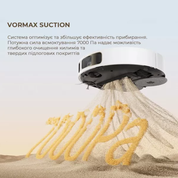 Робот-пилосос з вологим прибиранням Dreame Bot L10S PRO Ultra Heat (White)