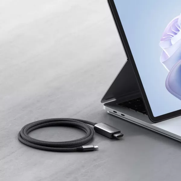 Кабель Satechi USB-C to HDMI 2.1 8K (1.8 m) (ST-YH8KCM) (Space Gray)