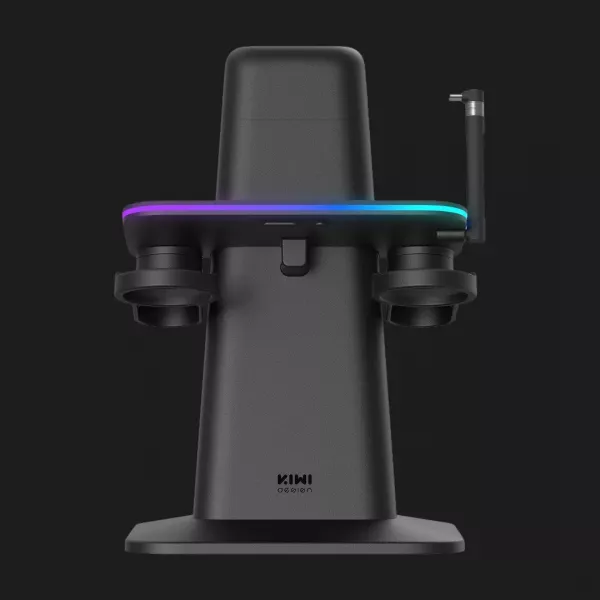 Зарядна станція KIWI RGB Еlite Charge Station для Meta Quest 2/3/3s/Pro (SP) (Black)