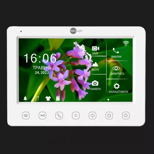 Комплект відеодомофону Neolight NeoKIT HD WiFi (Black)