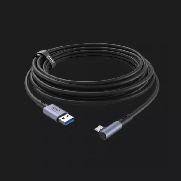 Кабель KIWI USB-A to USB-C для Oculus Quest 3/3s (Black)