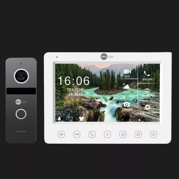 Комплект відеодомофону Neolight NeoKIT HD + (Graphite)