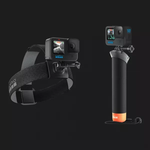 Екшн-камера GoPro Hero 12 Black + Enduro + Head Strap + Handler Floating