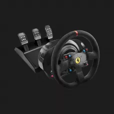 Комплект (кермо, педалі) Thrustmaster T300 RS Ferrari Integral RW Alcantara edition PS5/PC/PS4 (Black) (EU)