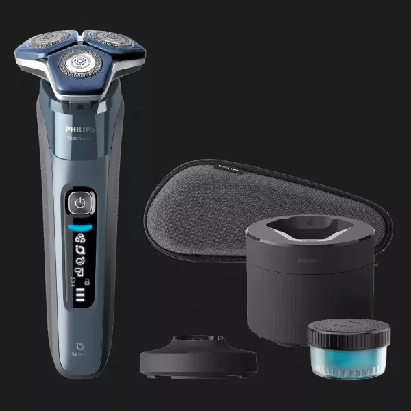 Електрична бритва PHILIPS Series 7000 (Gray/Blue)