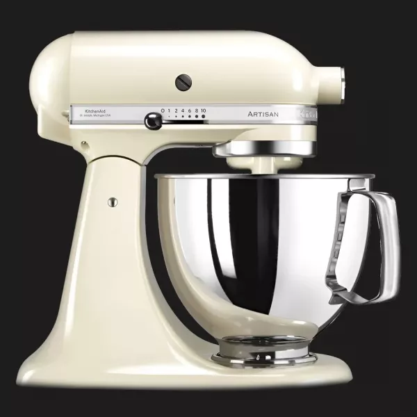Планетарний міксер KitchenAid Artisan 4,8 л з відкидним блоком (Cream)