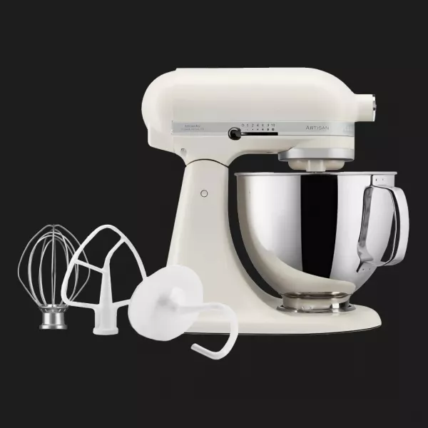 Планетарний міксер KitchenAid Artisan 4,8 л з відкидним блоком (Porcelain White)