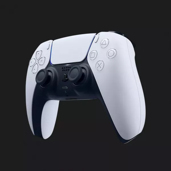 Безпровідний геймпад Sony PlayStation 5 DualSense (White) (UA)