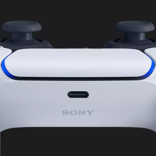 Безпровідний геймпад Sony PlayStation 5 DualSense (White) (UA)