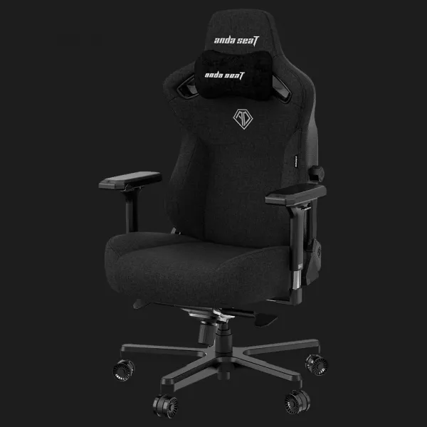 Крісло для геймерів Anda Seat Kaiser 3 Size XL Fabric (Black) (UA)