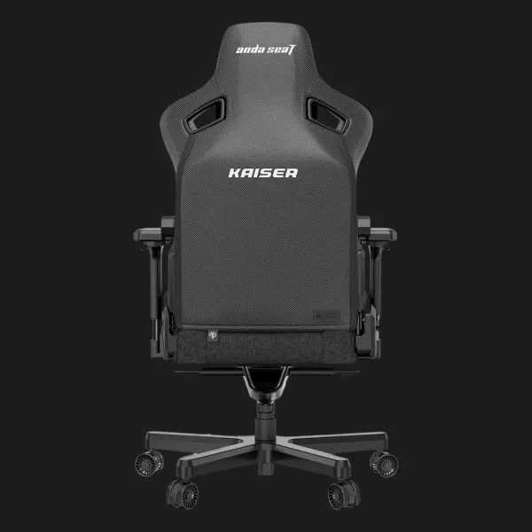 Крісло для геймерів Anda Seat Kaiser 3 Size XL Fabric (Black) (UA)