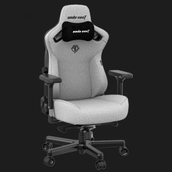 Крісло для геймерів Anda Seat Kaiser 3 Size XL Fabric (Gray) (UA)