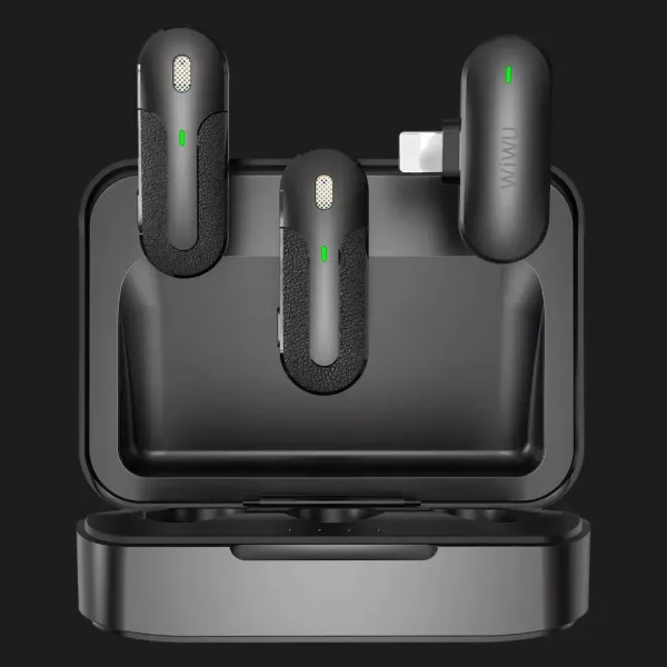 Бездротовий петличний мікрофон WIWU mini Wi-WM002 (with Type-C)