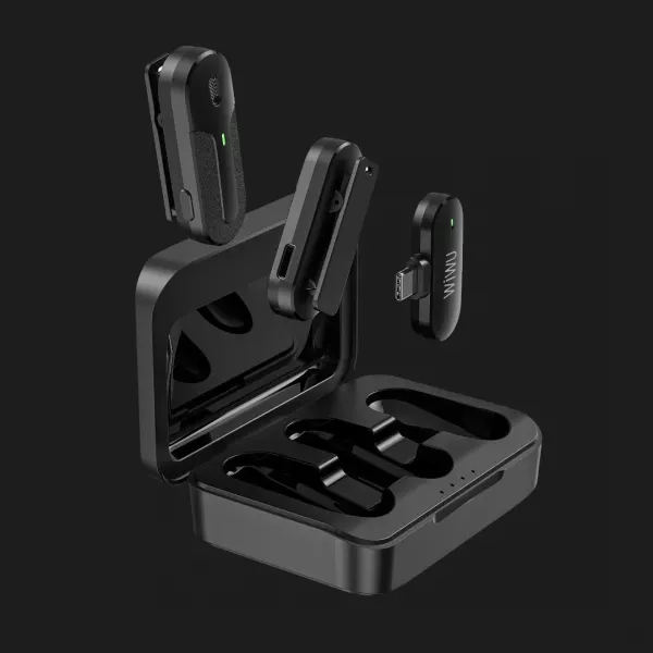 Бездротовий петличний мікрофон WIWU mini Wi-WM002 (with Type-C)