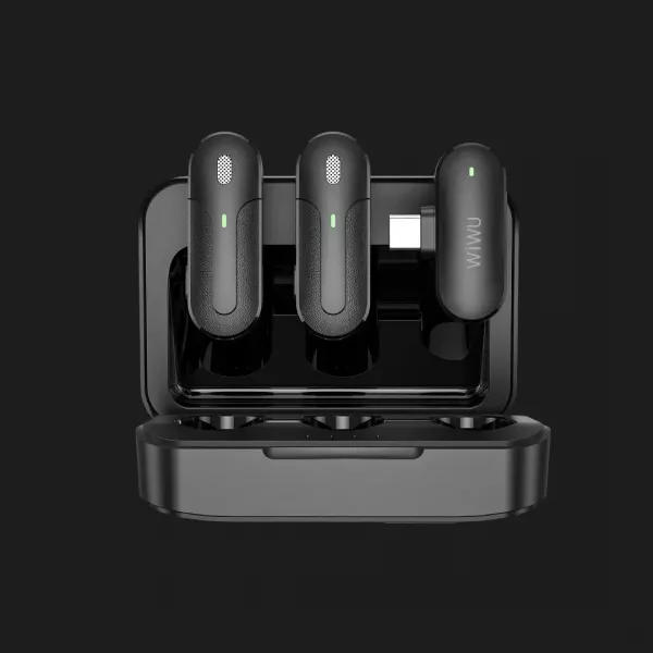 Бездротовий петличний мікрофон WIWU mini Wi-WM002 (with Type-C)