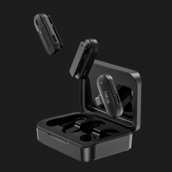 Бездротовий петличний мікрофон WIWU mini Wi-WM002 (with Type-C)