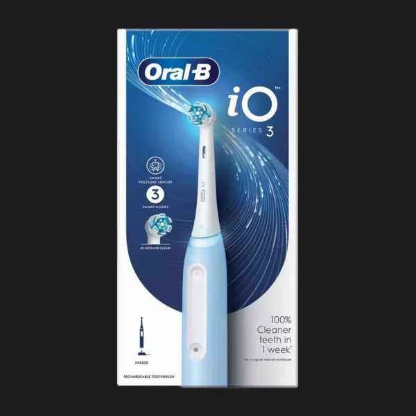 Зубна електрощітка BRAUN Oral-B iO Series 3 (Ice Blue)