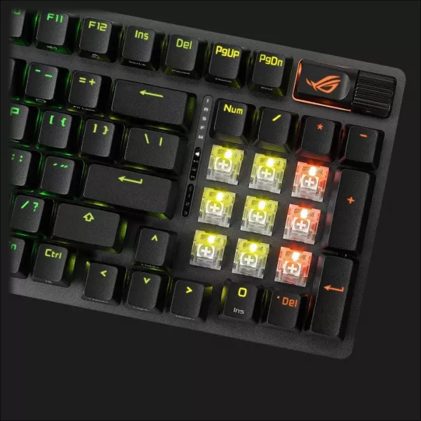 Клавіатура ігрова ASUS ROG Strix Scope II 96 Wireless NX Snow EN PBT (UA)