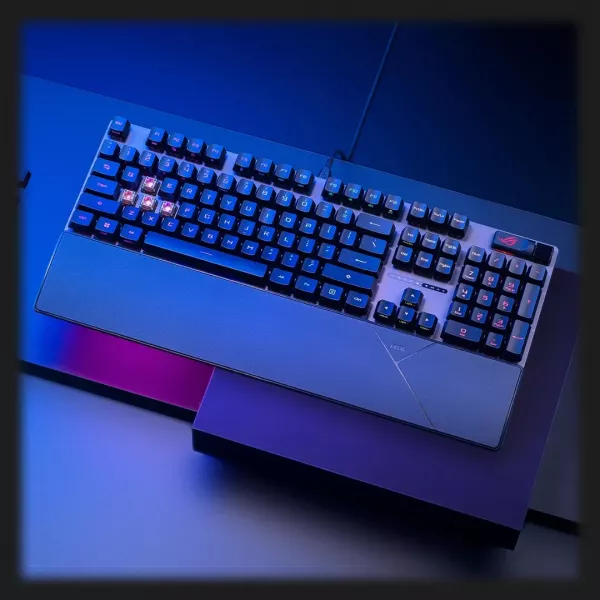 Клавіатура ігрова ASUS ROG Strix Scope II NX Snow EN PBT (UA)
