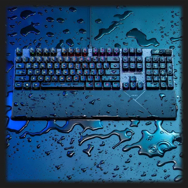 Клавіатура ігрова ASUS ROG Strix Scope II NX Snow EN PBT (UA)