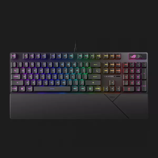 Клавіатура ігрова ASUS ROG Strix Scope II RX Red UKR ABS (UA)