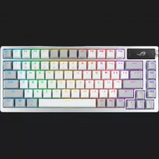 Клавіатура ігрова ASUS ROG Azoth NX Snow EN PBT (White) (UA)