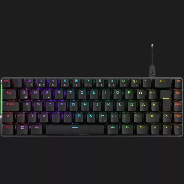 Клавіатура ігрова ASUS ROG Falchion Ace NX Red EN PBT (Black) (UA)