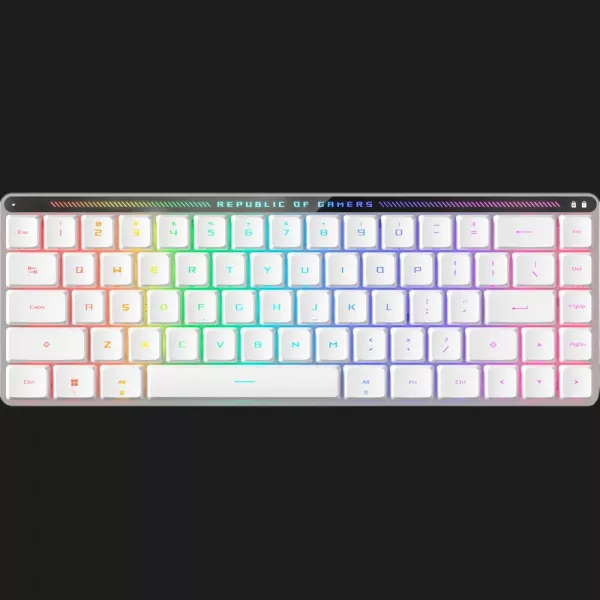 Клавіатура ігрова ASUS ROG Falchion RX Low Profile Red EN (White) (UA)