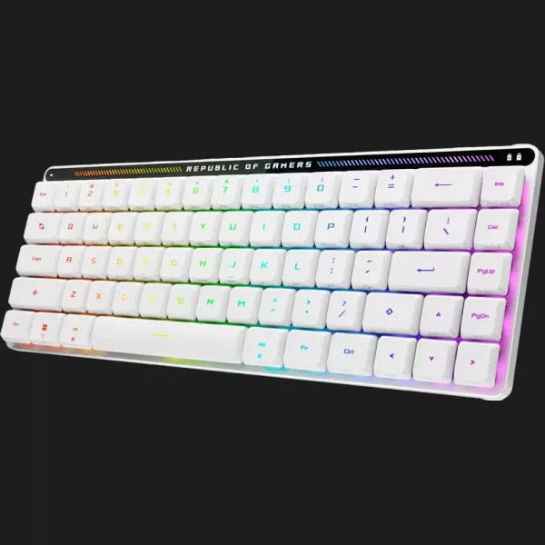 Клавіатура ігрова ASUS ROG Falchion RX Low Profile Red EN (White) (UA)