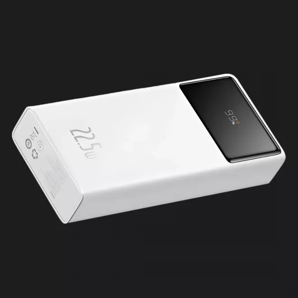 Power Bank Baseus Star-Lord Digital Display Fast Charge 22.5W 20000mAh (White)