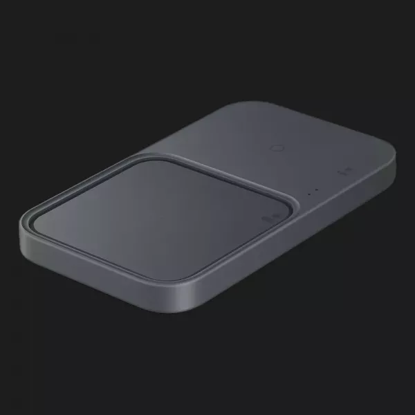 Безпровідна зарядка Samsung 15W Wireless Charger Duo (Dark Gray)
