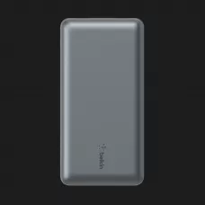 Зарядний пристрій Power Bank Belkin 20000mAh, 15W, Dual USB-A, USB-C (Gray)