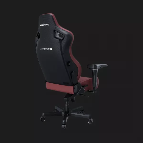 Крісло ігрове Anda Seat Kaiser 4 Size XL Premium PVC (Maroon) (UA)