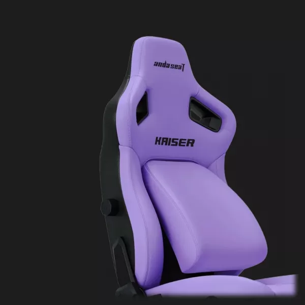 Крісло ігрове Anda Seat Kaiser 4 Size XL Premium PVC (Purple) (UA)