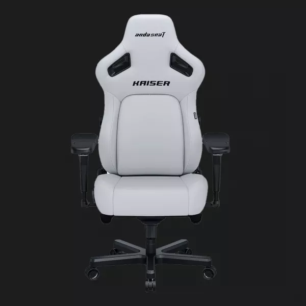 Крісло ігрове Anda Seat Kaiser 4 Size XL Premium PVC (White) (UA)