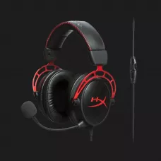 Ігрова гарнітура HyperX Cloud Alpha mini-jack/dual 3.5мм, 1.2м/2м (Black/Red) (UA)