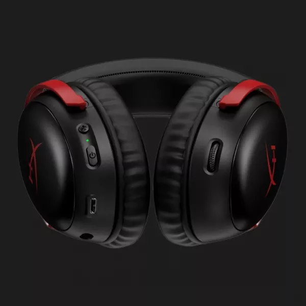 Ігрова гарнітура HyperX Cloud III WL (Black/Red) (UA)
