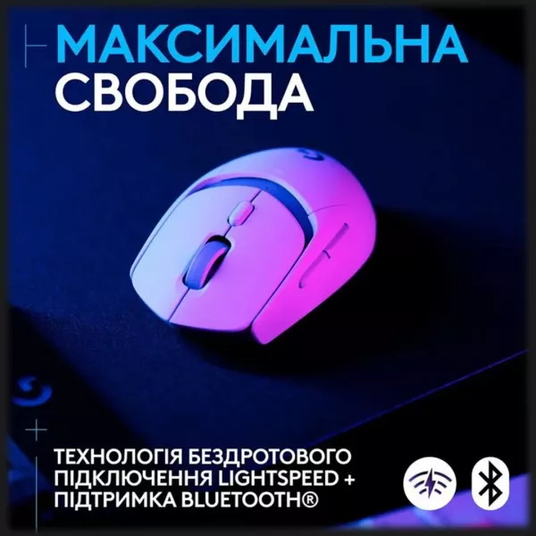 Ігрова миша Logitech G309 (White) (UA)