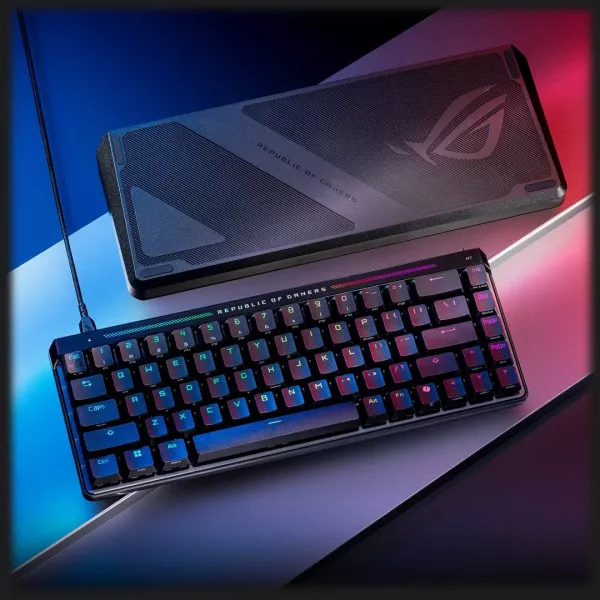 Клавіатура ігрова ASUS ROG Falchion Ace HFX (Black) (UA)