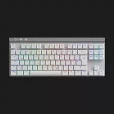 Клавiатура ігрова Logitech G515 Lightspeed TKL (White) (UA)