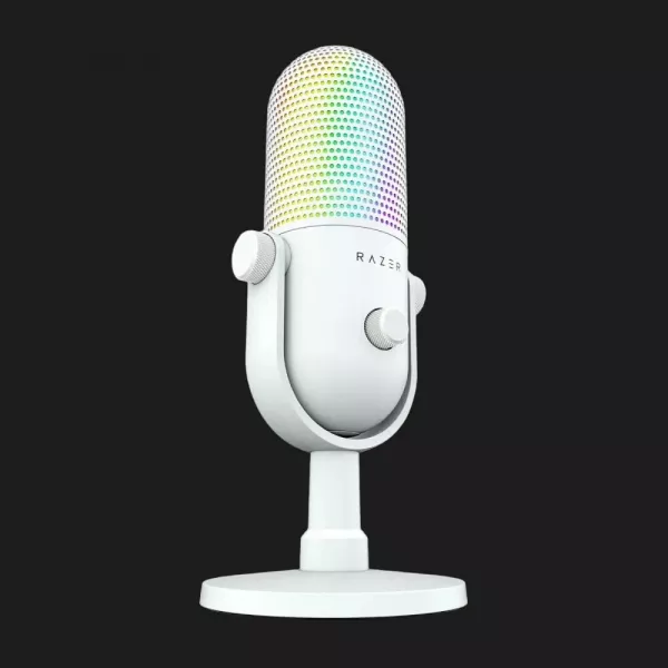 Мікрофон Razer Seiren V3 Chroma (White) (RZ19-05060200-R3M1) (UA)