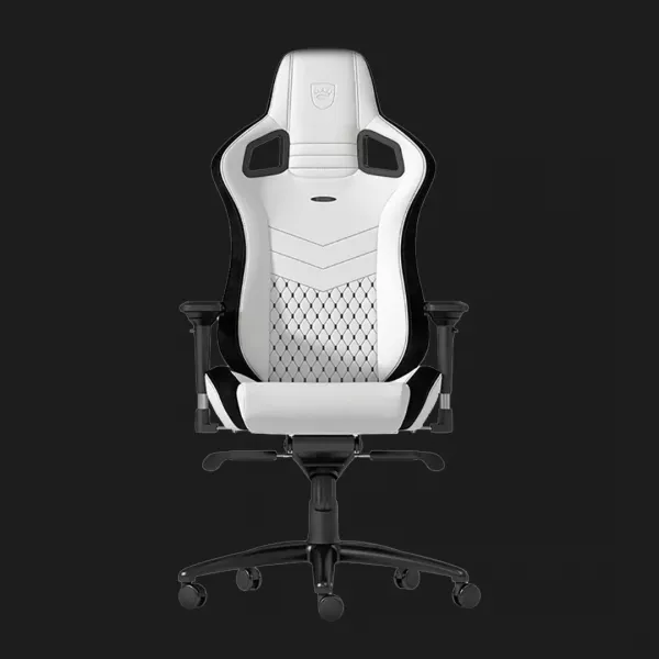 Крісло для геймерів Noblechairs EPIC (White/Black) (UA)